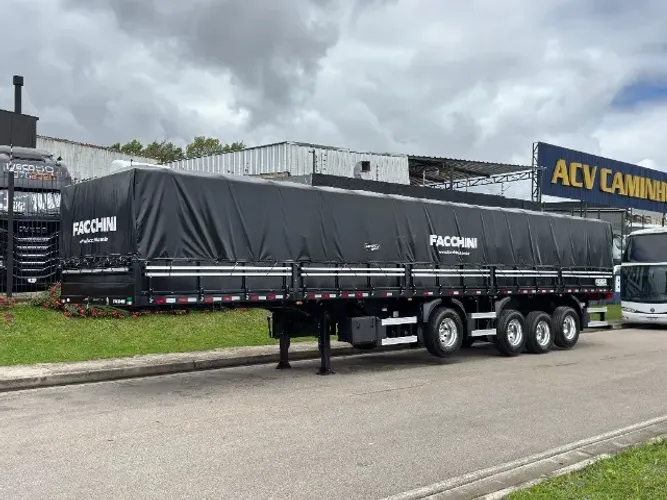 Carreta 4 Eixo Graneleiro Facchini Ano 26 0km Pronta Entrega 14.5m chapa 4,25mm c/pneus