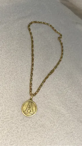 Cordão prata banhado ouro 