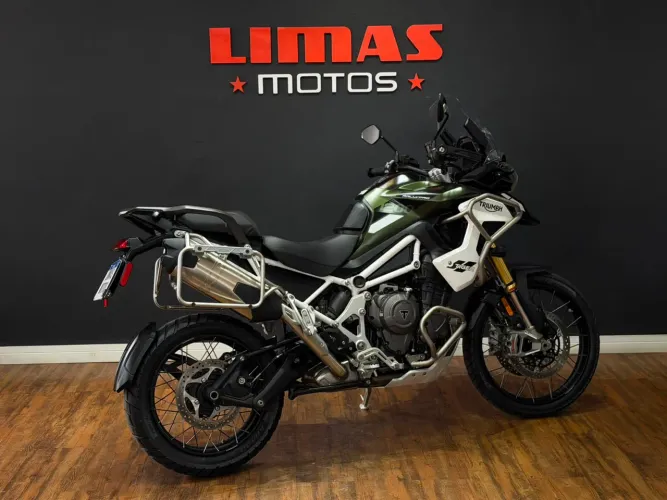Tiger Rally Pro 1200 Verde 2022 - Apenas 19.600 KM.