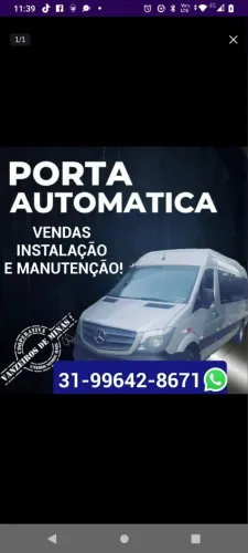 Portas automática para vans