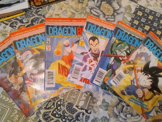 6 Quadrinhos dragon ball 
