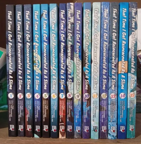 Coleção Mangá Tensura (Tensei Shitara Slime) Vol. 1 Ao 15 - Editora JBC