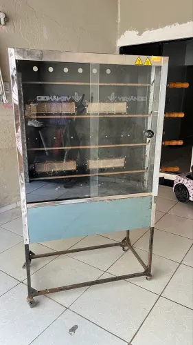 MÁQUINA DE ASSAR FRANGO GIRATÓRIA VENANCIO 20 frangos