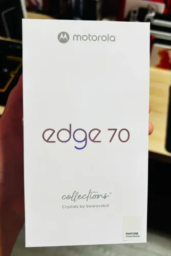 Motorola Edge 70 5G 512GB Edição Crystals Novo Lacrado NF e Garantia