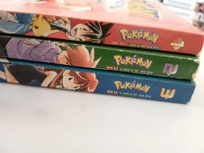 Coleção Pokémon Red Green Blue