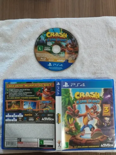 Crash Bandicoot N-Sane Trilogy - Completo - PS4