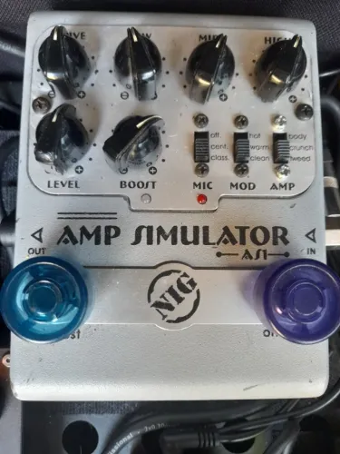Pedal pré amp nig a s1
