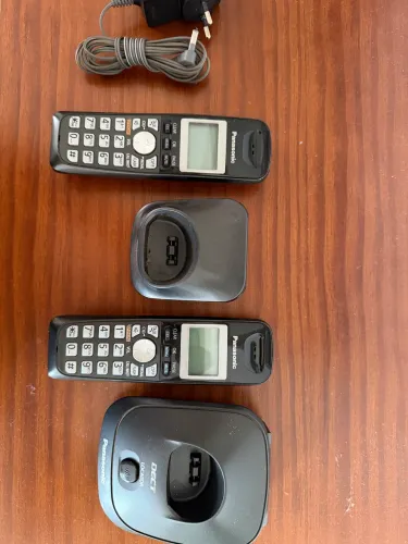 Telefone sem fio Panasonic 2 bases 