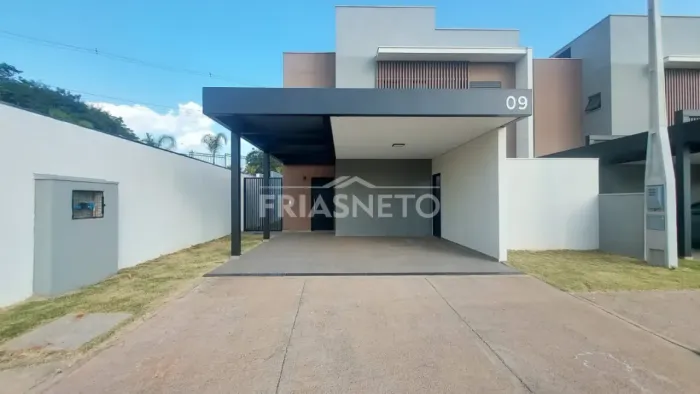Sobrado para locação no Condomínio Authoria em Piracicaba