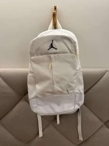 Mochila Nike Air Jordan Fluid Branca Original 9A0166-001