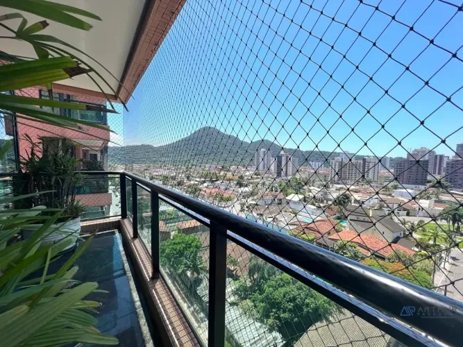 Apartamento à venda em Praia Grande no Canto do Forte, 3 quartos, 1 suíte,123m²