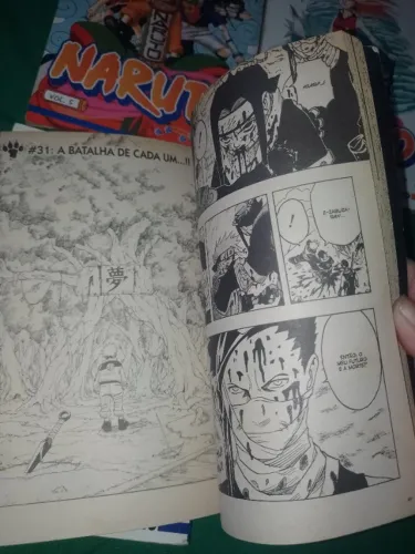 manga do naruto em quadrinhos o lote