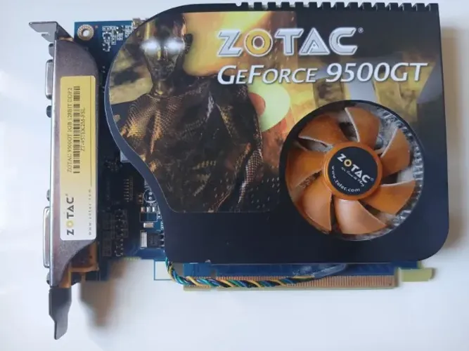 Placa De Vídeo Zotac Geforce 9500gt 1gb Ddr2 128bit Pci