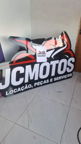 LOGOMARCA EM PVC EXPANDIDO 