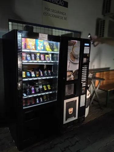 Máquina automática de Vending Machine Café e Snacks