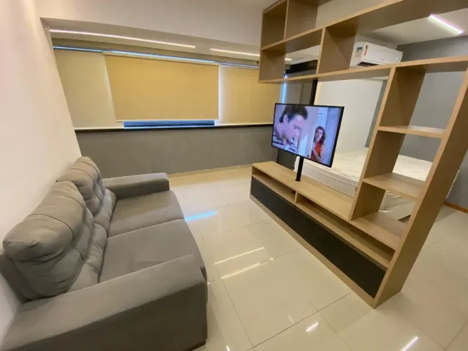 Alugo Apartamento mobiliado no Ed Blue - Condominio completo - Excelente localização