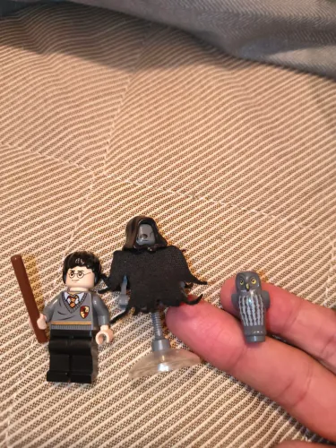 Minifiguras Lego Harry Potter (Harry, Dementador e Coruja)