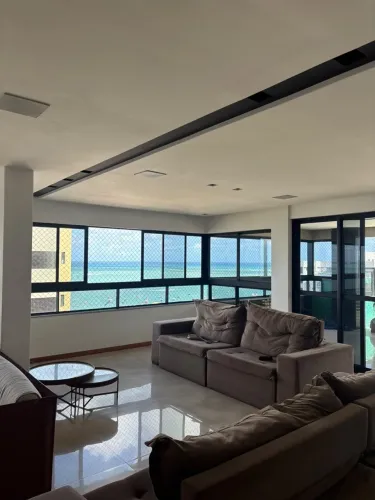 Espetacular Cobertura Garden para Alugar em Maceió | Vista Mar e 3 Suítes