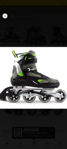 Patins Inline Roller Hondar Abec7 tamanho 40