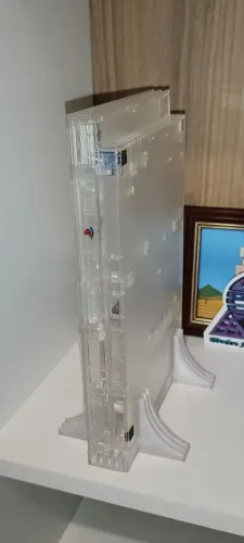Carcaça cristal nova Sony  PS2 slim 