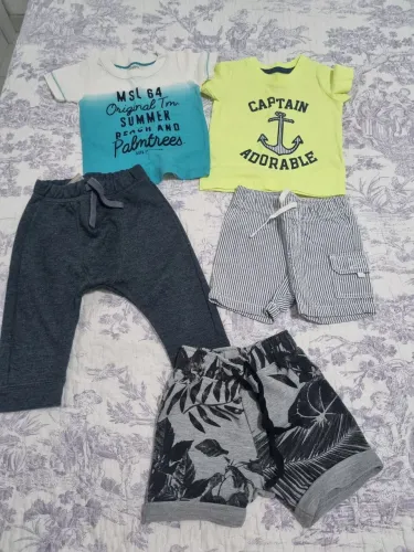 Lote roupas bebê 6 meses