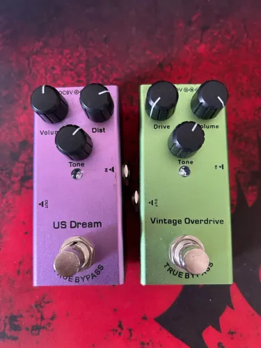 Pedal overdrive e distorção Saphue
