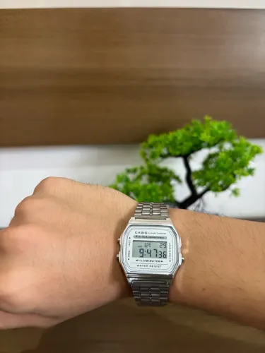 Relógio Casio Digital Prata