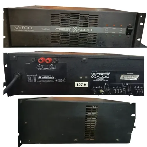 Potência Amplificador CREST VS 1100 