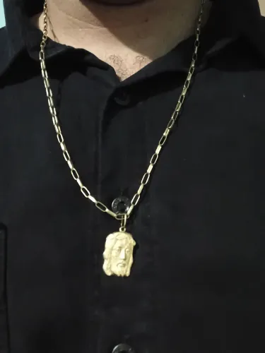Corrente de ouro maciço 18k 14grama *