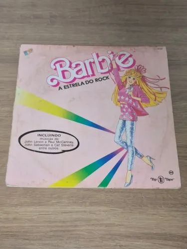 LP disco de vinil Barbie estrela do rock 