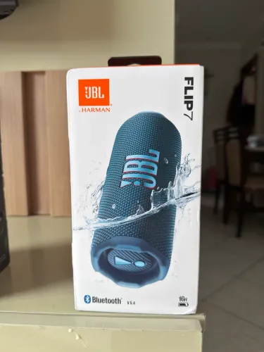Caixa jbl flip 7 azul lacrada 