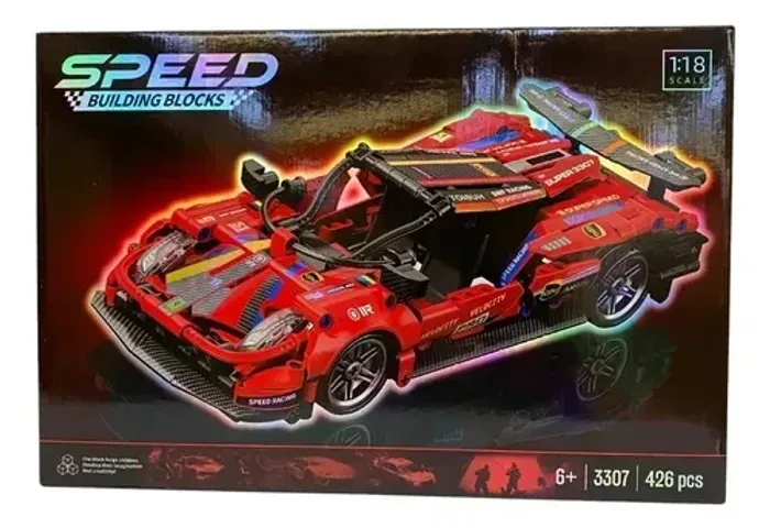 LEGO carro esportivo vermelho 426 peças 