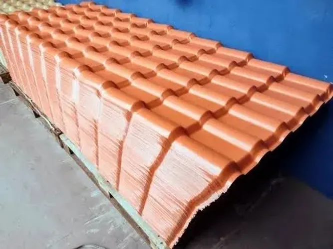 Telhas de PVC Plan gomos pequenos Afort fortlev