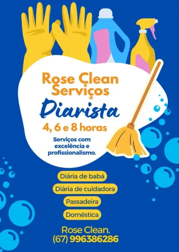 Rose clean servicos!