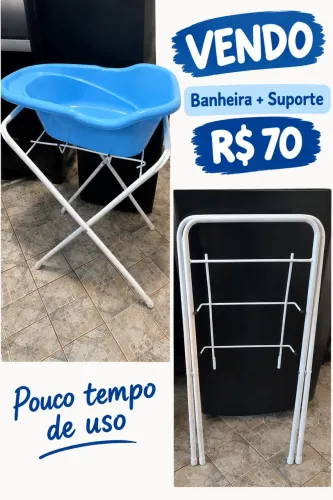Suporte com banheira