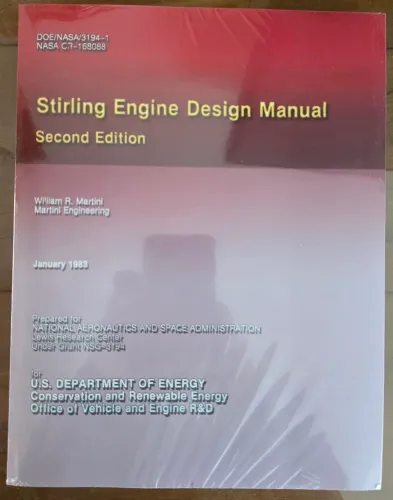 Stirling Engine Design Manual Martini 2ed