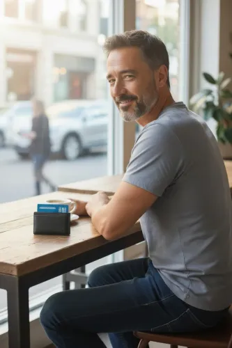 Porta cartão Louis Vuitton, preto, legítimo, elegante