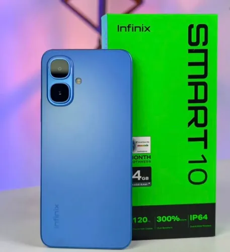 Infinix smart 10 64Gb/6Gb Tela 120hz proteção contra chuva lacrado novos 1 ano garantia