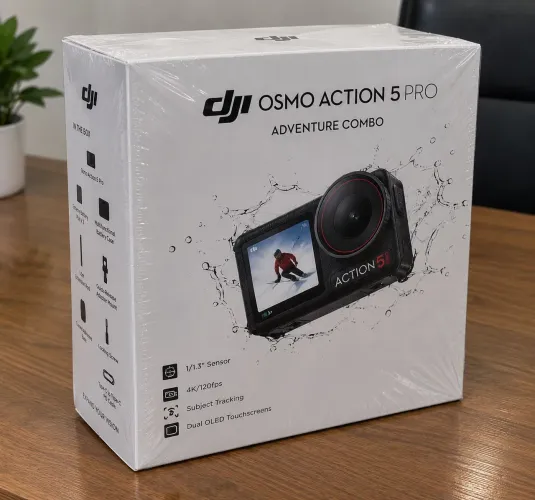 DJI Osmo Action 5 Pro Adventure Combo Action Cam NOVO caixa lacrada