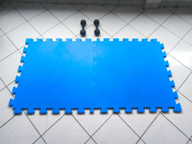 07 placas Tatame EVA  1X1 20mm
