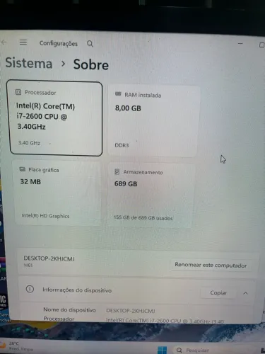 CPU core i7 