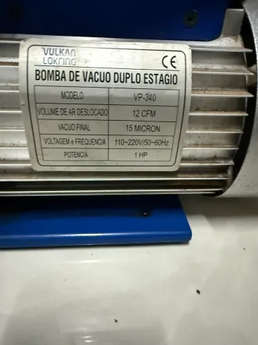 Bomba de vácuo 12 Cfm