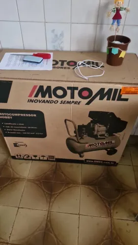 Compressor MotoMil MAM 10 50 Litros Ler Descrição por favor!!!
