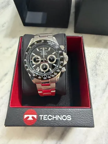 Technos Swarovski Cronógrafo(modelo exclusivo mercado japonês)