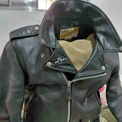 Jaqueta de couro vintage schott perfecto 618 - Ramones