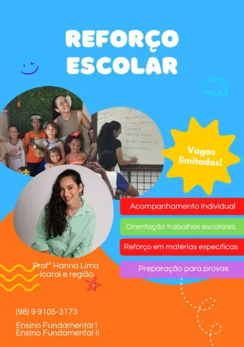Reforço/acompanhamento escolar