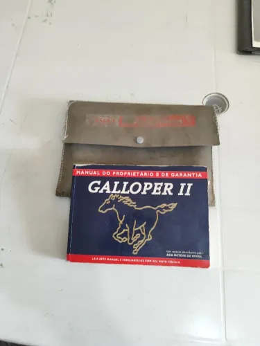 Manual proprietário Hyundai galloper 