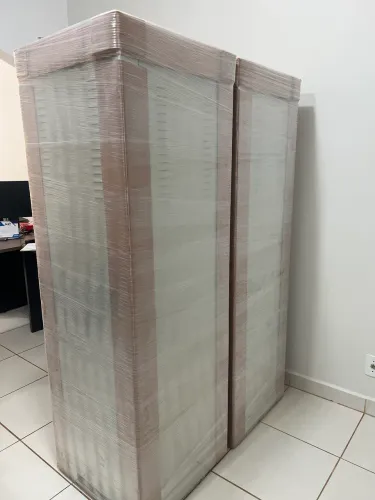 Rack Piso 36u570 BG com Porta em acrílico