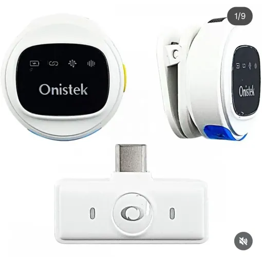 PAR DE MICROFONES DE LAPELA USB-C REF.: ON-MC828<br>