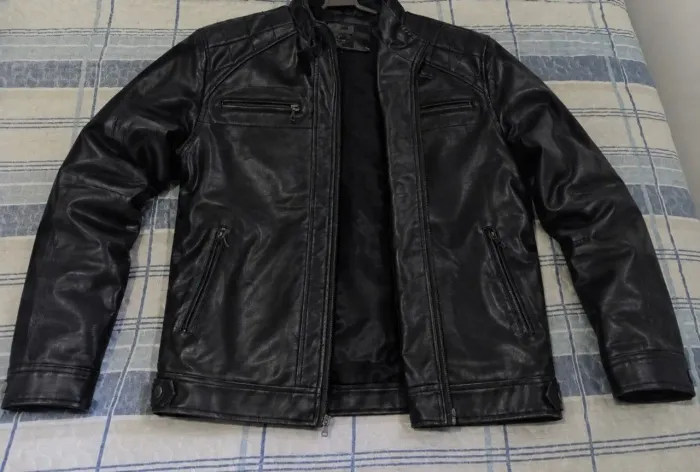 Jaqueta de Couro Moto